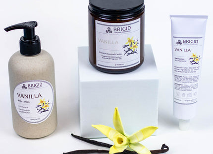 Vanilla Soy Wax Candle - French, Tahitian, and Madagascar Vanillas