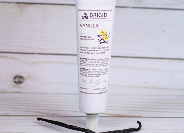 Vanilla Natural Hand Lotion - French, Tahitian, and Madagascar Vanillas