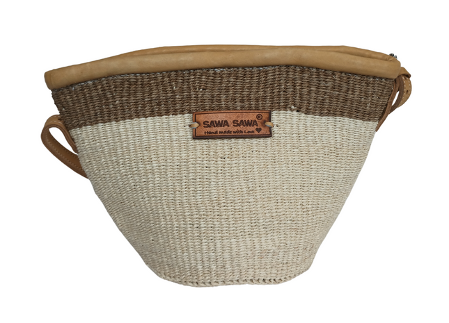 Life Top Handcrafted Sisal Straw Crossbody Bag